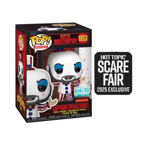 Funko Pop! Captain Spaulding House Of 1000 Corpses #1853 - Produto Original