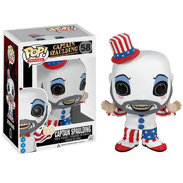 Funko Pop! Captain Spaulding House Of 1000 Corpses #58 - Produto Original