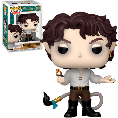 Funko Pop! Cardan Greenbriar 52 (The Wicked King) The Folk of the Air FUNKO POP #52 - Produto Original