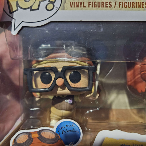 Funko Pop! Carl & Ellie Up! Altas Aventuras Pixar Disney Exclusivo 2019 Summer Convention 2 Pack - Disney - #2