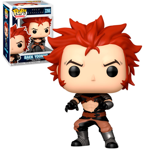 Funko Pop! Baek Yoonho Solo Leveling #2268 - Produto Original