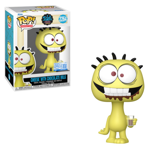 Funko Pop! Cheese With Chocolate Milk Foster's Home For Imaginary Friends #2264 - Produto Original