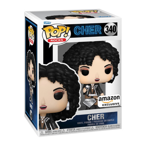 Funko Pop! Cher Diamond Collection Special Amazon Exclusive Rocks #340 - Produto Original