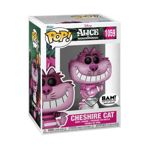 Funko Pop! Cheshire Cat - Exclusivo BAM - com glitter Alice No País Das Maravilhas #1057 - Produto Original