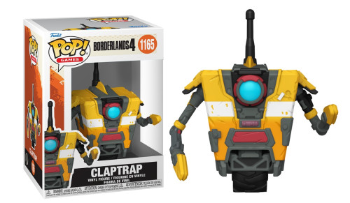 Funko Pop! Claptrap (borderlands 4) Borderlands #1165 - Produto Original