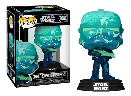 Funko Pop! Clone Trooper (christophsis) Stars Wars #858 - Produto Original