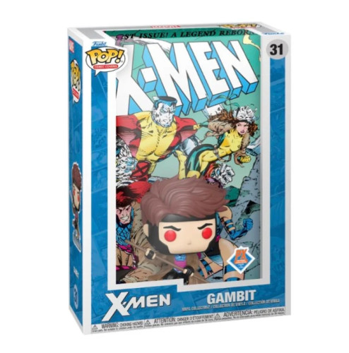 Funko Pop! Comic Covers Marvel X-Men Gambit 31 Exclusivo-X-Men-0