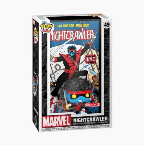 Funko Pop! Comic Covers Marvel X-Men Nightcrawler 49 Exclusivo - X-Men - #0