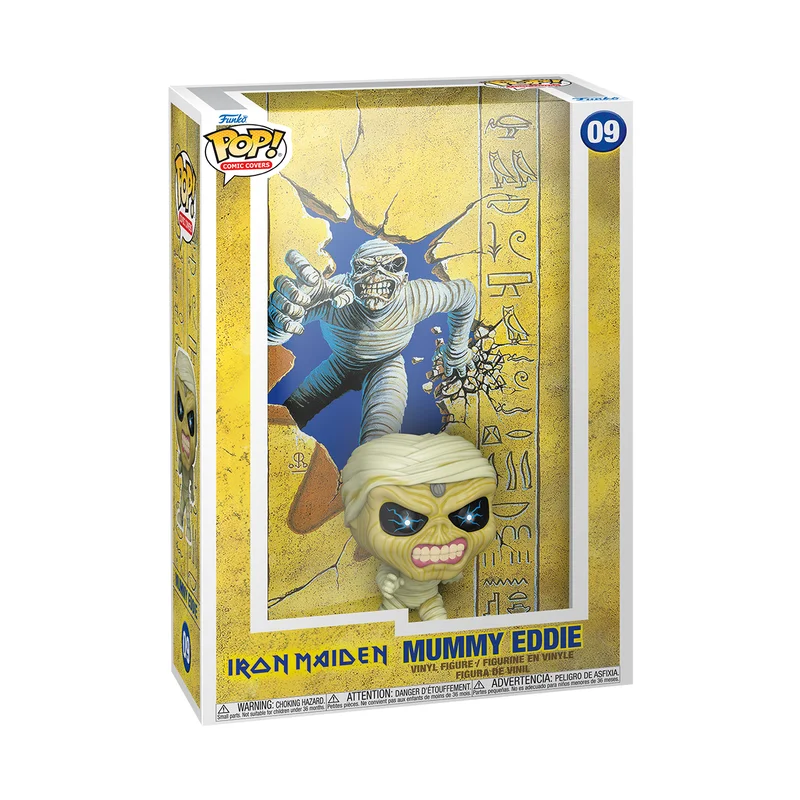 Funko Pop! Comic Covers Rocks Iron Maiden Mummy Eddie 09-Funko Pop! Comic Covers Rocks Iron Maiden Mummy Eddie 09-09