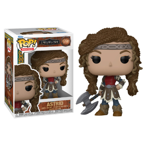 Funko Pop! Como Treinar Seu Dragão: Astrid  #1791-Como Treinar Seu Dragão-1791