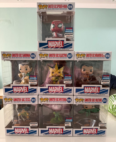 Funko Pop! Conjunto completo Marvel Sinister Six – Homem-Aranha Sexteto Sinistro - Homem Aranha - #2