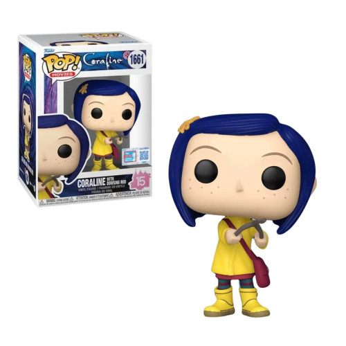 Funko Pop! Coraline With Dowsing Rod - Nycc 2024-Coraline-1661