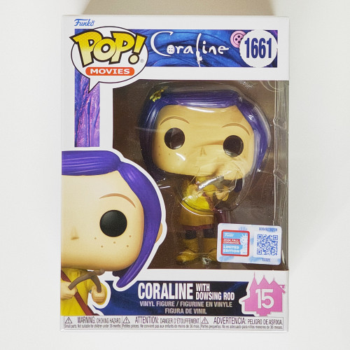 Funko Pop! Coraline With Dowsing Rod - Nycc 2024 - Coraline - #1661