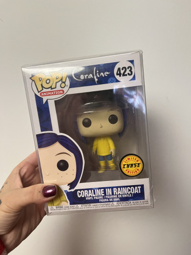Funko Pop! Coraline In Raincoat #423 - Chase - Coraline (Movie) - #423