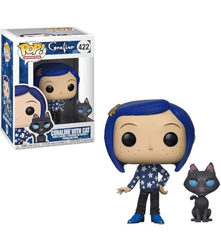 Funko Pop! Coraline with Cat - Coraline-Animation Coraline-422