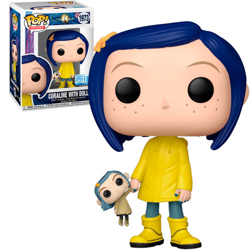 Funko Pop! Coraline with Doll 1973 Exclusivo-FUNKO POP-1973