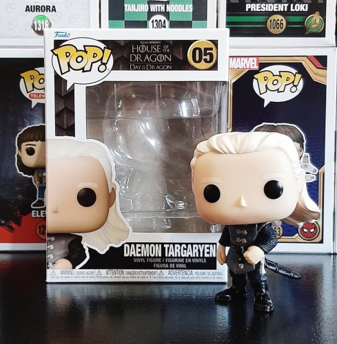 Figurine - Pop! House of the Dragon - Daemon Targaryen - N° 05 - Funko