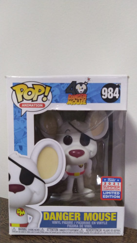 Funko Pop! Danger Mouse 2021 Summer Convention Exclusive - Danger Mouse - #984