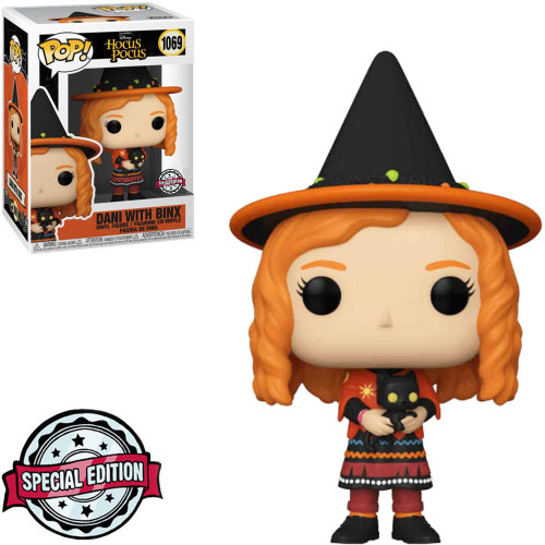 Funko Pop! Dani with Binx Hocus Pocus #1069 - Produto Original