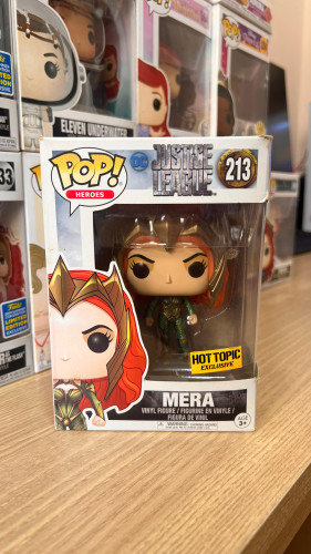 Funko Pop! Dc Comics Liga Da Justiça Mera 213 Exclusivo-Dc Comics-213