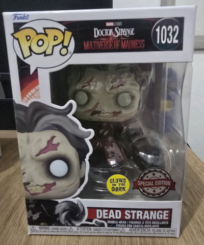 Funko Pop! Dead Strange Glow Doctor Strange Multiverse Of Madness #1032 - Produto Original