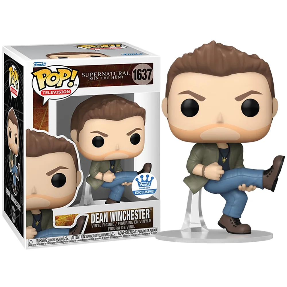 Funko Pop! Dean Winchester *EXCLUSIVE* Supernatural #1637 - Produto Original