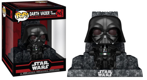 Funko Pop! Deluxe: Star Wars: Star Wars Darkside - Darth Vader On Throne-Star Wars-745
