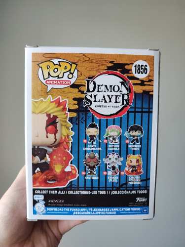 Funko Pop! Demon Slayer - Kyojuro Rengoku #1856 - Demon Slayer:Kimetsu No Yaiba - #1856