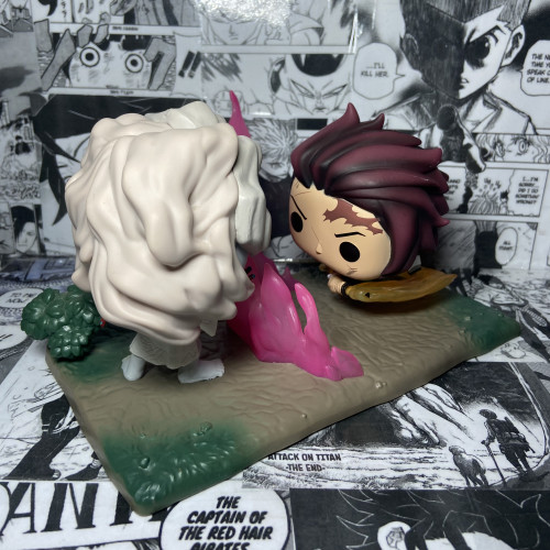 Funko Pop! Demon Slayer - Tanjiro vs Rui Demon Slayer #1034 - Produto Original