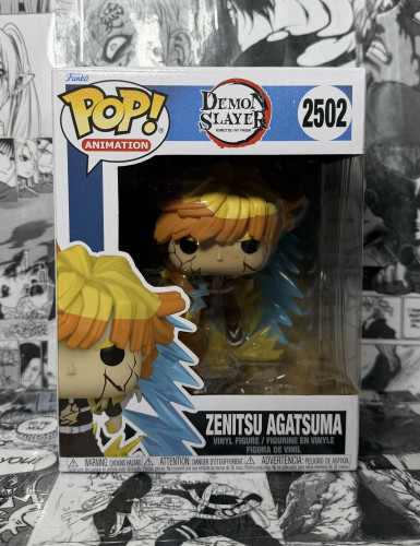 Funko Pop! Demon Slayer - Zenitsu Agatsuma Demon Slayer #2502 - Produto Original