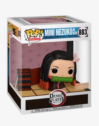 Funko Pop! Demon Slayer: Mini Nezuko In Box #883 (boxlunch Exclusive) - Demon Slayer - #883