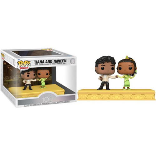 Funko Pop! Disney - A Princesa E O Sapo - (The Princess And The Frog) - Tiana E Naveen #1322-Disney 100th Anniversary-1322