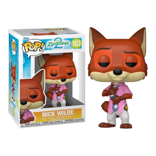 Funko Pop! Disney - Nick Wilde Zootopia 2 #1653 - Produto Original