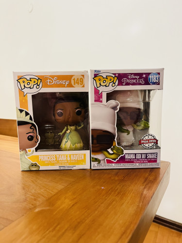 Funko Pop! Disney - Princesa Tiana e Mama Odie-Princess And The Frog-4