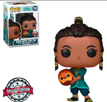 Funko Pop! Disney - Raya with Tuk Tuk (Special Edition)-Disney Raya The Last Dragon-1005