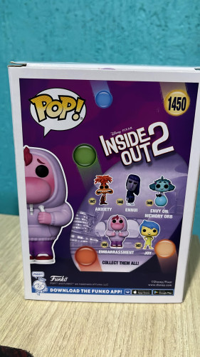Funko Pop! Disney: Inside Out 2 - Embarrassment Vergonha Diverditamente 2 1450 - Disney Pixar Divertidamente - #1450