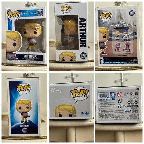 Funko Pop! Disney: Sword In The Stone A Espada era a Lei - Arthur 1099 - A Espada Era Lei - #1099