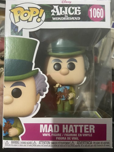 Funko Pop! Disney Alice: Chapeleiro Maluco - Disney Alice In Wonderland - #1060