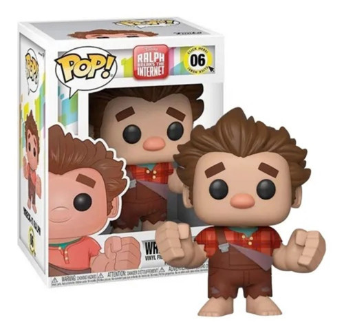 Funko Pop! Disney Detona Ralph Wreck-It Ralph Disney Detona Ralph #06 - Produto Original