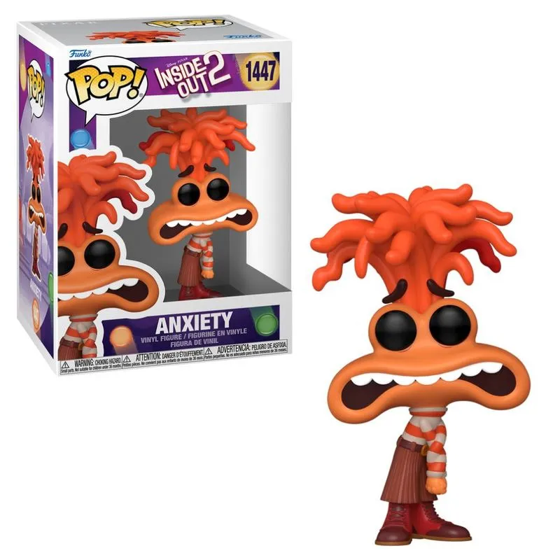 Funko Pop! Disney Divertida Mente 2 - Ansiedade-Funko POP!-1447