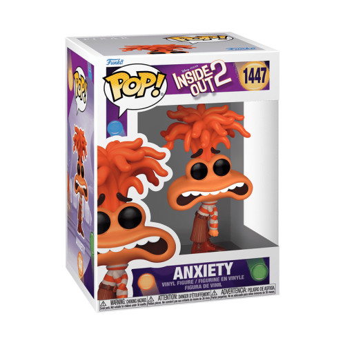 Funko Pop! Disney Divertida Mente 2 - Ansiedade - Divertidamente - #1447
