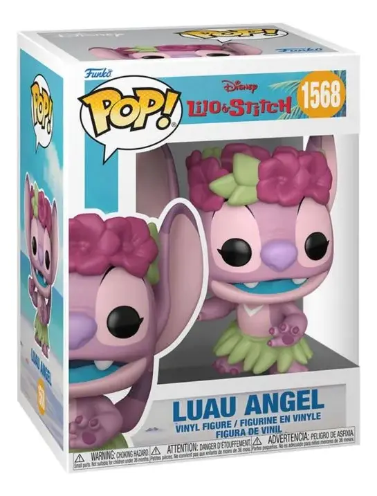 Funko Pop! Disney Lilo & Stitch – Luau Angel #1568 Disney Lilo Stitch #1568 - Produto Original