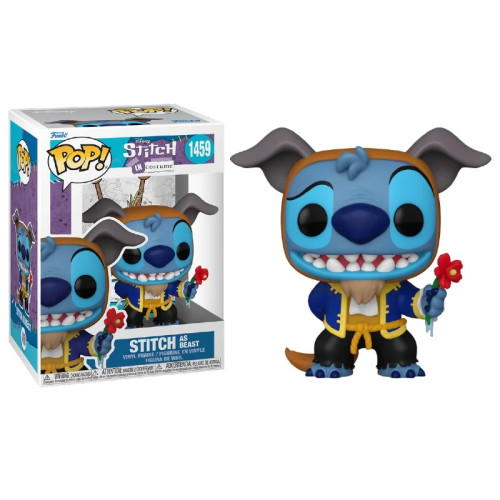 Funko Pop! Disney Lilo & Stitch In Costume Stitch As Beast 1459-Disney-1459