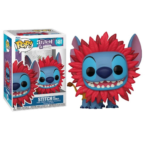 Funko Pop! Disney Lilo & Stitch In Costume Stitch As Simba 1461-Disney-1461
