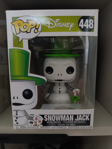 Funko Pop! Disney O Estranho Mundo De Jack Snowman Jack 448 - Disney O Estranho Mundo De Jack - #448