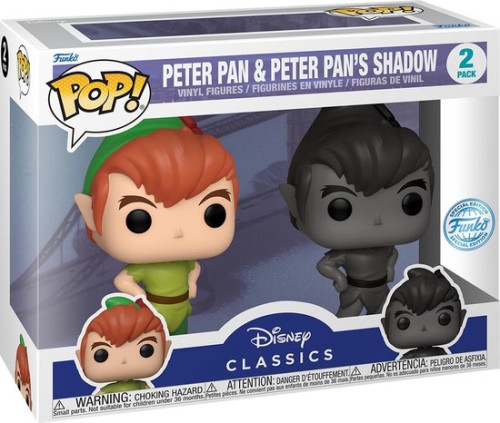 Funko Pop! Disney Peter Pan And Peter Pan's Shadow 2 Pack-Disney Peter Pan-2