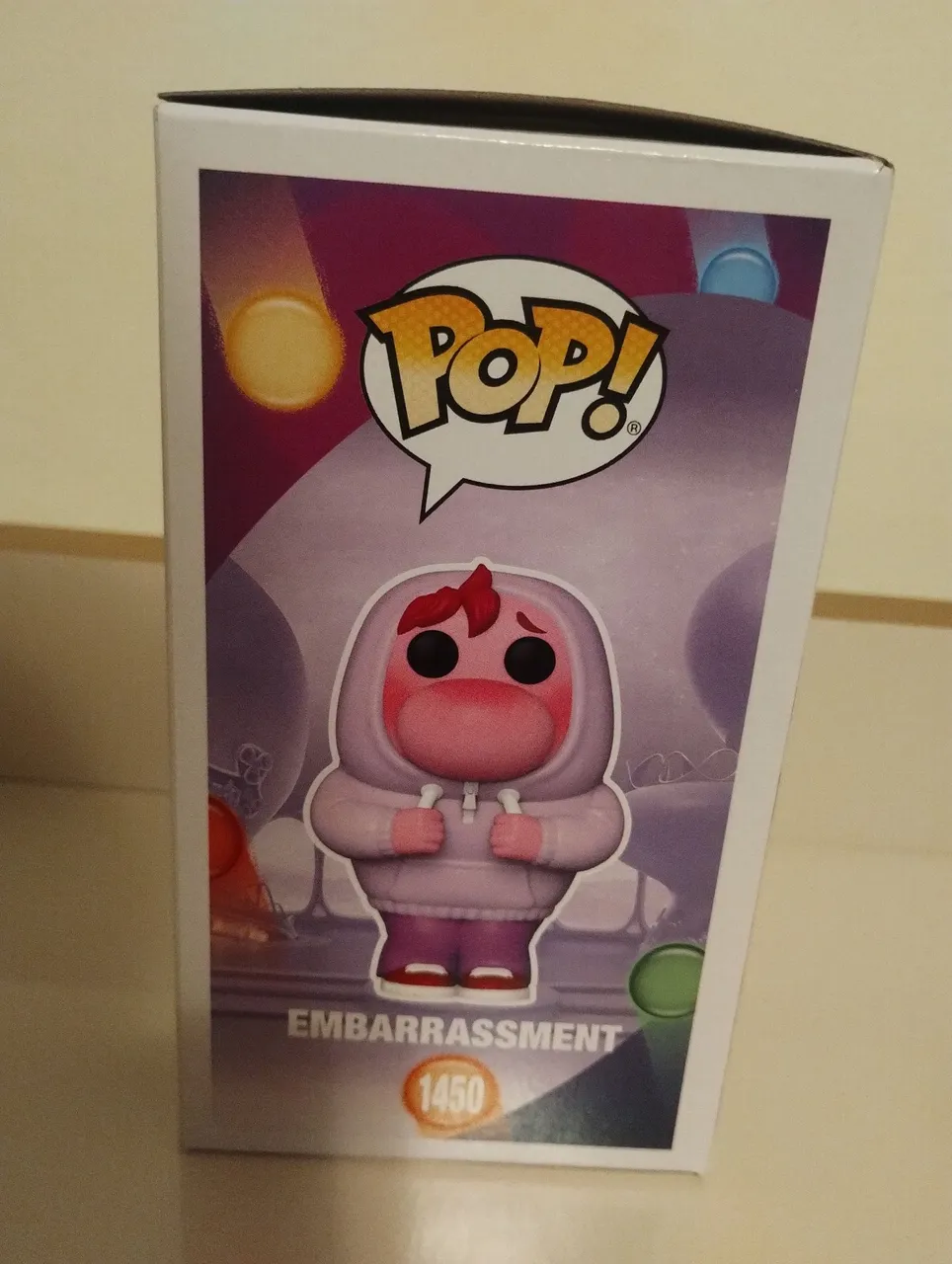 Funko Pop! Disney Pixar Embarassment  1450 Divertidamente 2 (Mini detalhe na caixa olhar fotos) - Disney Divertida Mente 2 - #1450