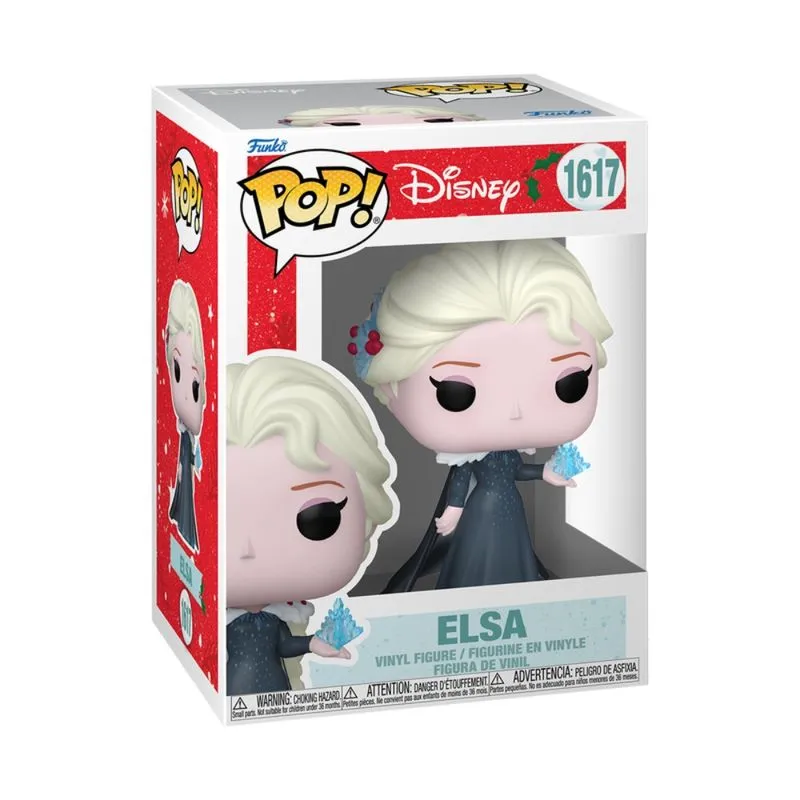 Funko Pop! Disney Princesas de Natal - Elsa - Disney Princess - #1617