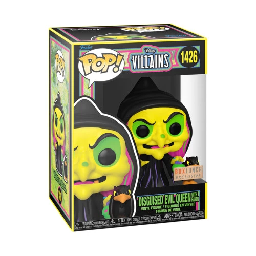 Funko Pop! Disney Villains – Evil Queen Disguised With Raven #1426 (BoxLunch Exclusive)-Disney Villains-1426