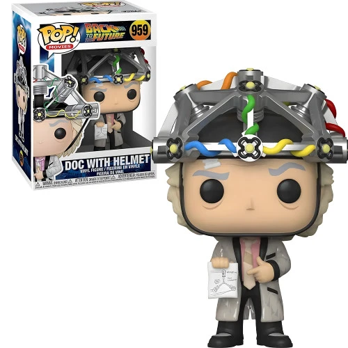 Funko Pop! Doc with Helmet 959 Back to the Future - FUNKO POP  #959